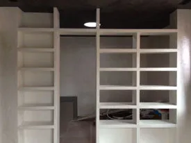 Libreria in cartongesso