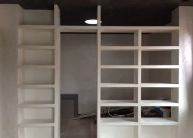 Libreria in cartongesso