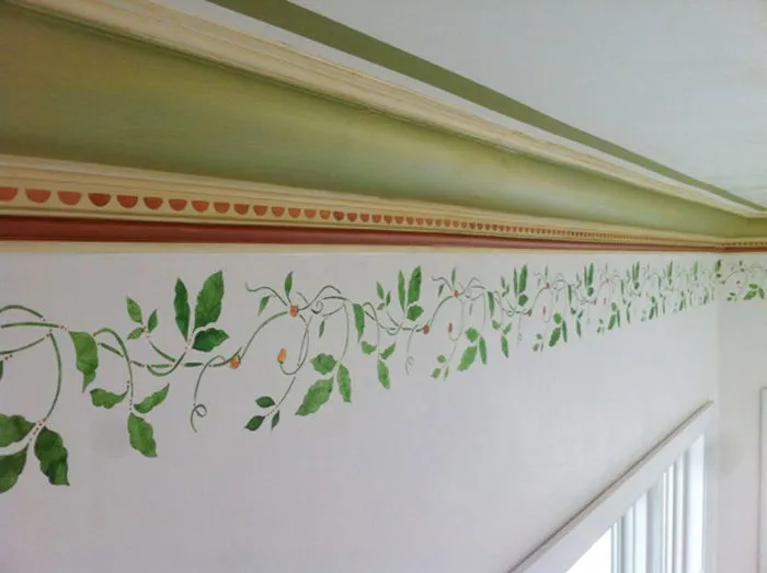 Particolare decorazione cornice